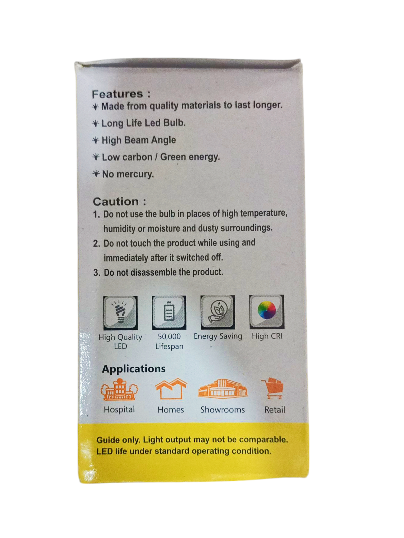 9W LED Bulb Solway
