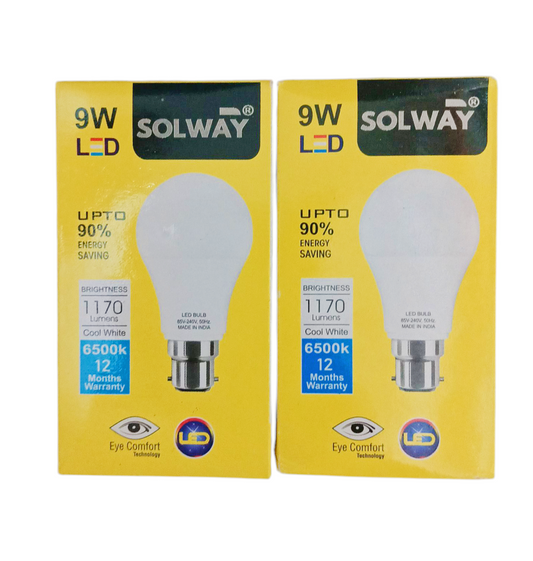 9W LED Bulb Solway 1 Pcs