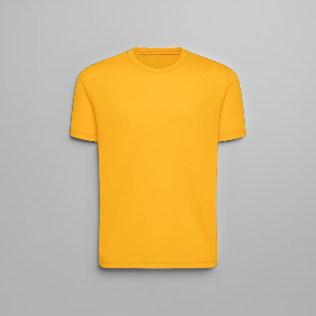 Polyester Round Neck Tshirt